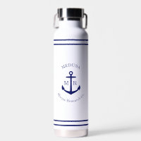 Custom Blue Anchor Emblem