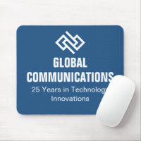 Custom Blue Cyber Technology Computer Company 