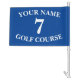 Custom Blue Golf Flag