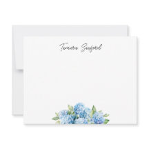 Custom Blue Hydrangea