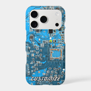 Custom Blue PCB Circuit Board for IT Pros 2