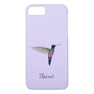 Custom Blue-throated Starfrontlet Hummingbird Case-Mate iPhone Case
