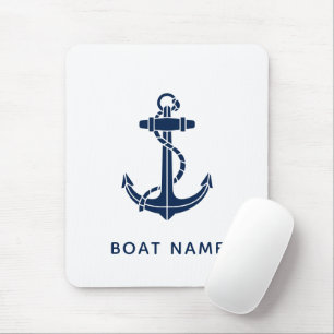 Custom Boat Anchor Coastal Swag Custom Crew Mouse Pad