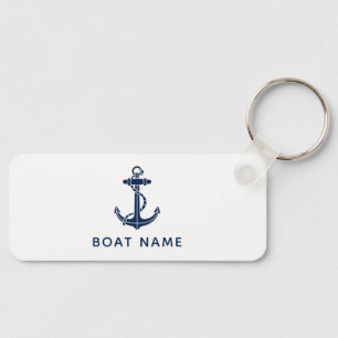 Custom Boat Anchor Cruise Swag Keychain