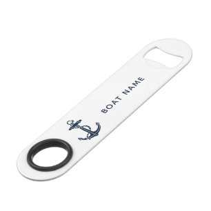 Custom Boat Anchor Navy Blue Cruise Swag Bar Key
