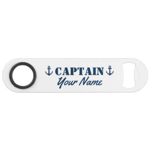 Custom boat captain name Pro Speed bottle opener