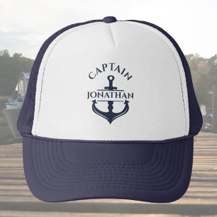 Custom Boat Captain Trucker Hat