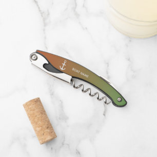 Custom Boat Name Decal Personalized Vinyl Text Corkscrew