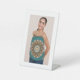 Custom Boho Mandala Tank Top Design for Women Prin Pedestal Sign
