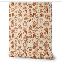 Custom Boho Wallpaper | Accent Wall Wallpaper 