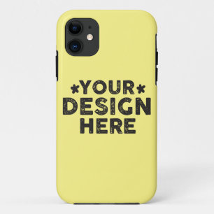 Custom Bold Say Their Name design for men  iPhone 11 Case