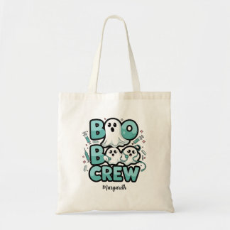 Custom Boo Boo Crew Personalize Nurse Tote Bag