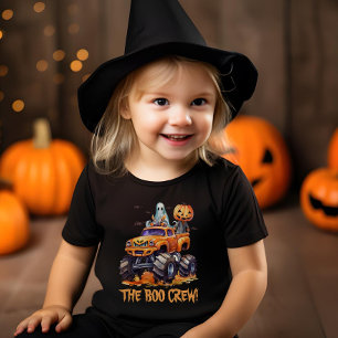 Custom Boo Crew Toddler Halloween Shirt