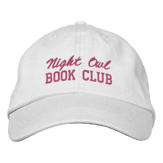 Custom Book Club Name Embroidered Hat