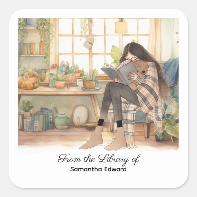 Custom Book Label (Front)