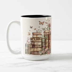Custom Book Lover Mug with Personalized Text