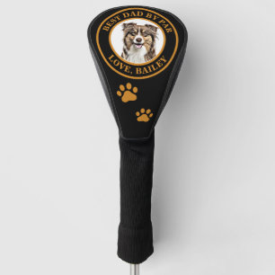 Custom Border Collie Dog Personalized Drawing Golf Head Cover