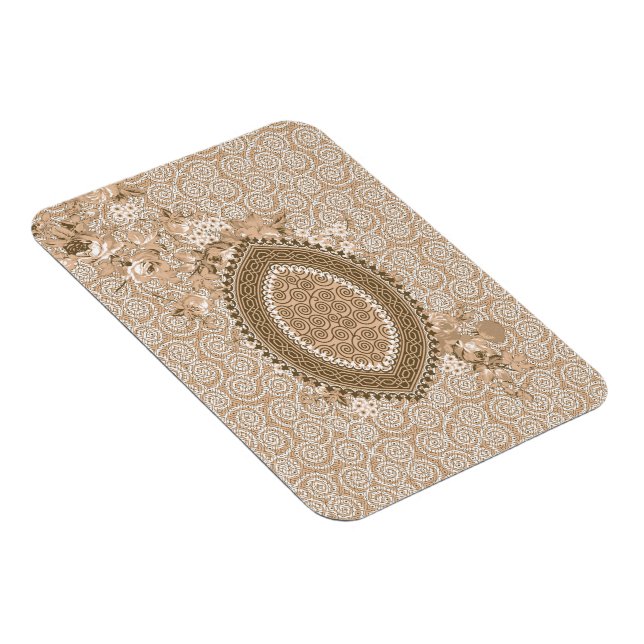 Custom Botanical Fridge Decor, Personalized Gift  Magnet (Right Side)