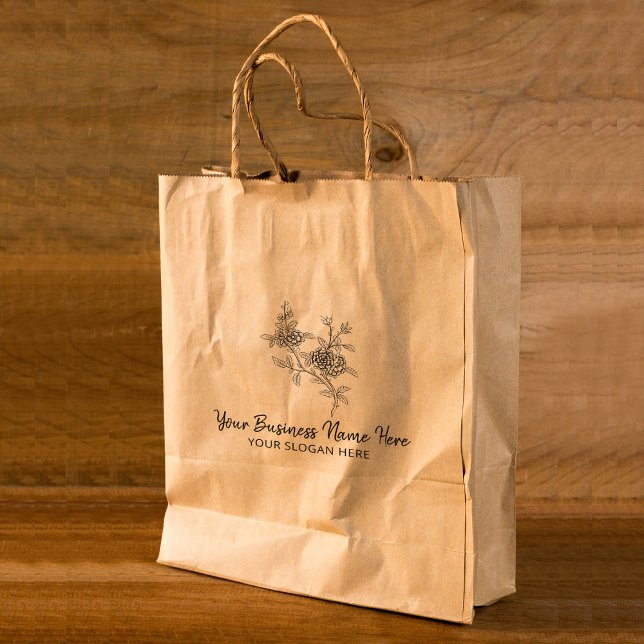 Custom Botanical Large   Rubber Stamp (Creator Uploaded)