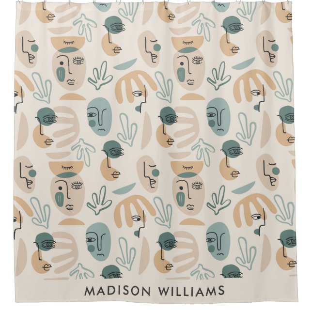 Custom Botanical Motifs with Personalized Name (Front)