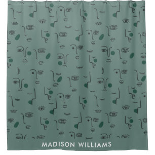 Custom Botanical Motifs with Personalized Name