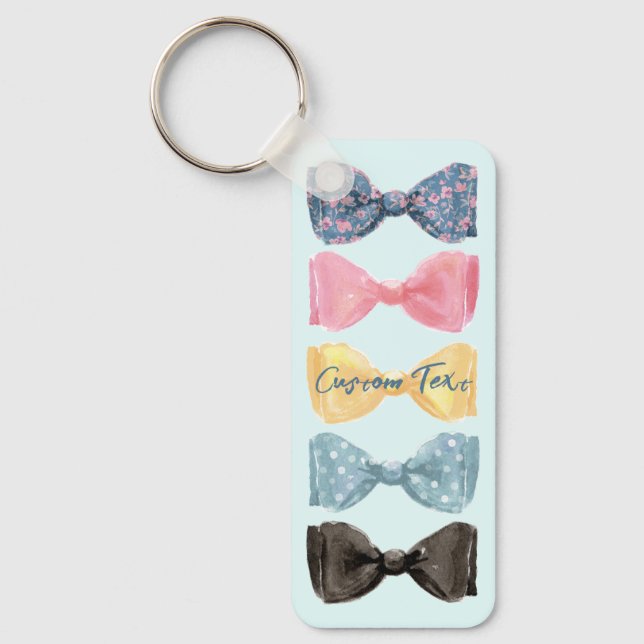 Custom Bow Ties Keychain (Front)