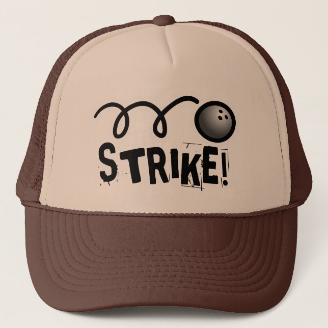 Custom bowling hat | Customizable cap (Front)