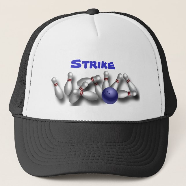Custom Bowling Hats Caps Gifts (Front)