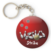 Custom Bowling Keychains Gifts