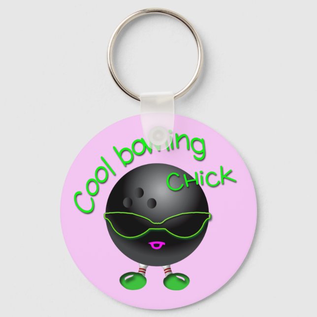 Custom Bowling Keychains Gifts (Front)