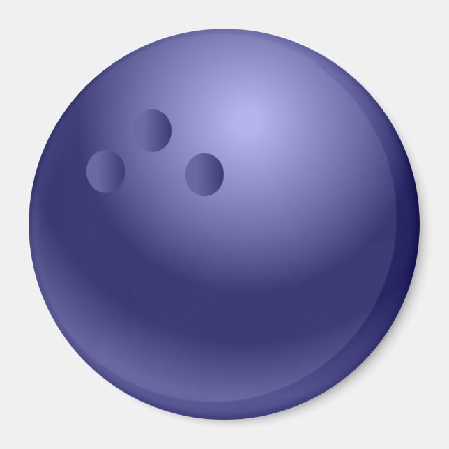 Custom Bowling Magnets Gifts (Front)