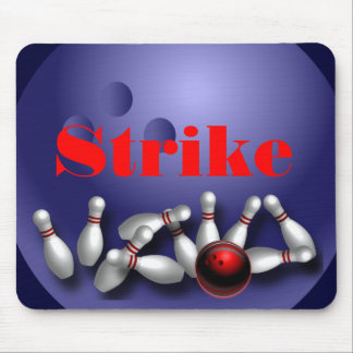 Custom Bowling Mousepads Computer Gifts