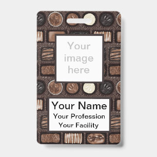 Custom Box of Chocolates Badge