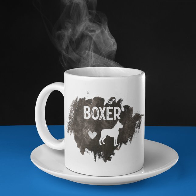 Custom Boxer Dad Father's Day Dog Lover Coffee Mug (Creator Uploaded)