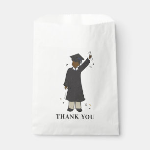 Custom Boy Avatar   High School Graduation Favour  Bag