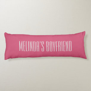 Custom Boyfriend Body Pillow