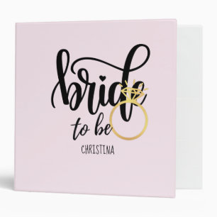 Custom Branded Bride-to-Be Bachelorette Bridal Binder