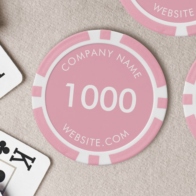 Custom Branded Business Logo Promotional Poker Chips (Creator Uploaded)