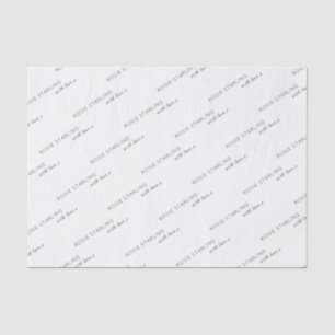 Custom Branded Business Name with Love Tissue Paper