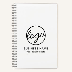 Custom Branded Company Promotional Logo Business Notebook