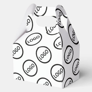 Custom Branded Logo Business Company Packaging Favor Box