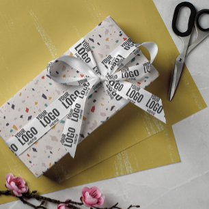 Custom Branded Logo Business Company Packaging Sat Satin Ribbon