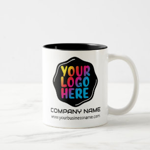 Custom Branded Mugs: Elevate Your Company's Image Two-Tone Coffee Mug