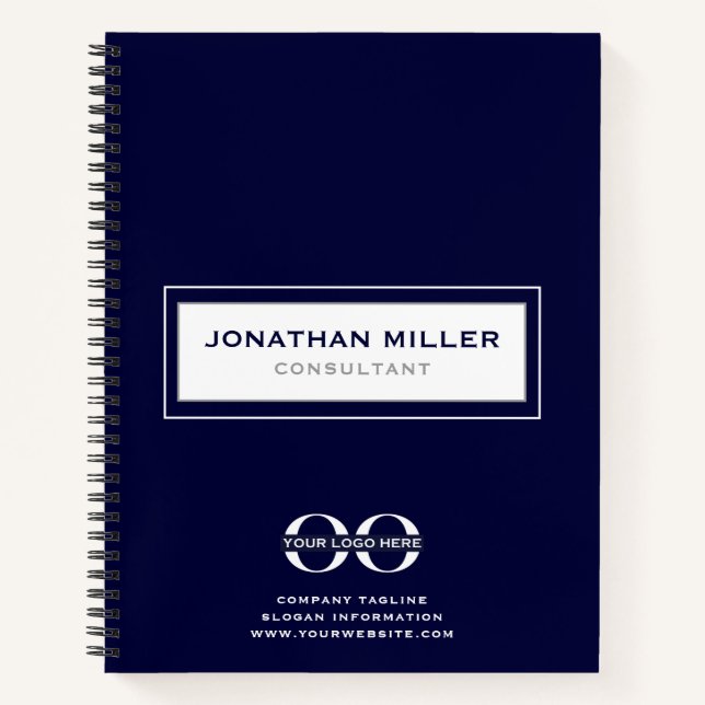 Custom Branded Promotional  Notebook (Front)