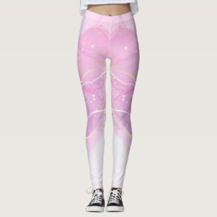 Custom Branded Silkier Bantam Glitter Turquoise Leggings