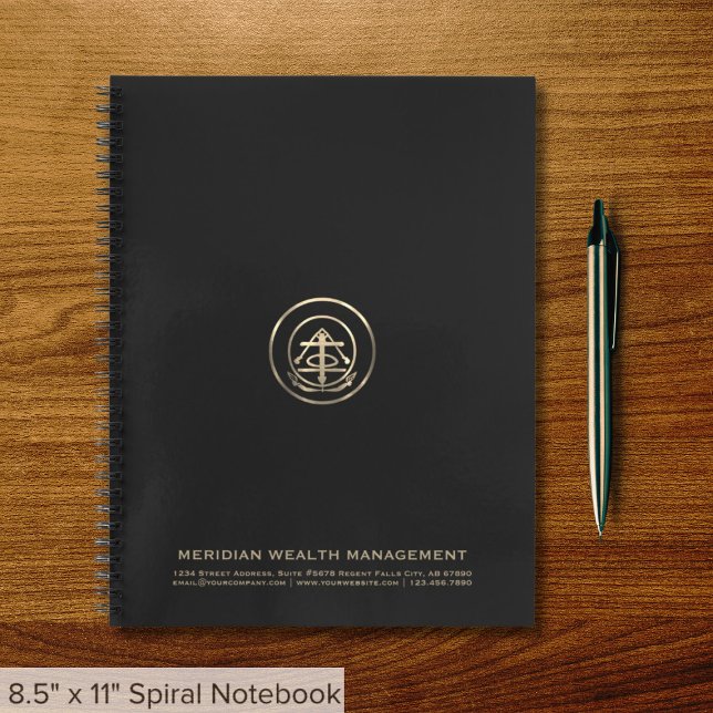 Custom Branded Spiral Notebook (Creator Uploaded)