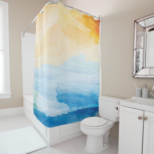 Custom Branded Watercolor Wet Wash Splash (In Situ)