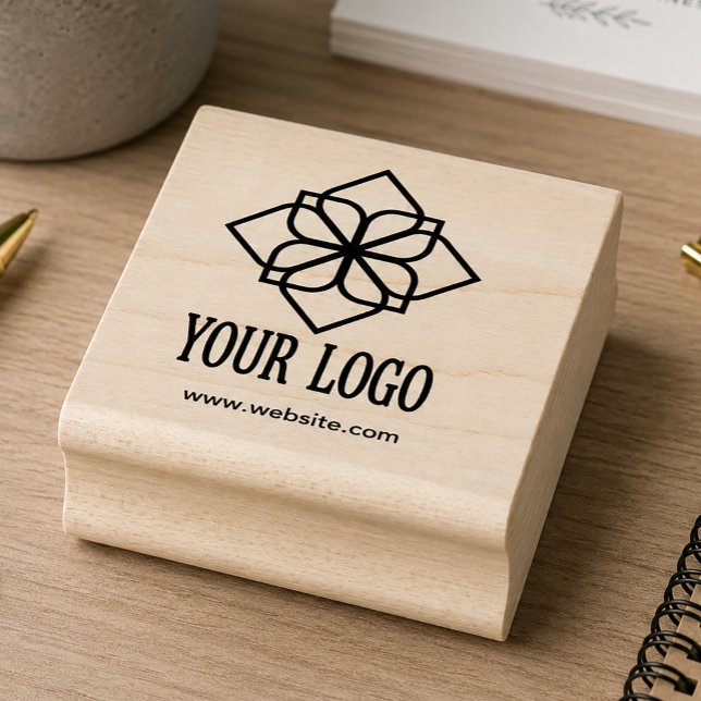 Custom Branding Business Logo Rubber Stamp (Custom Logo Business Rubberstamp)
