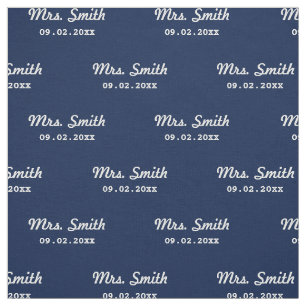 Custom Bridal Wedding Fabric