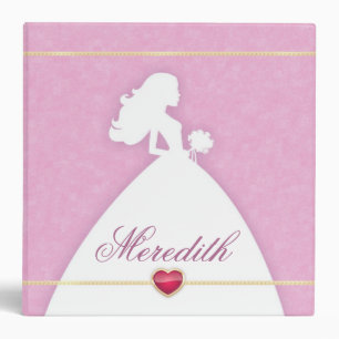 Custom Bridal Wedding Planner Binder